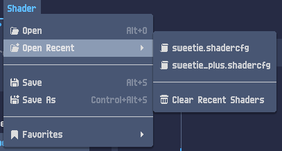 Import shader