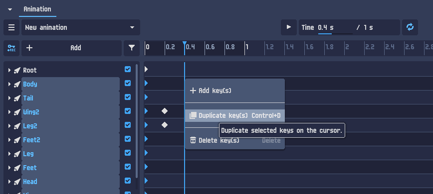 Duplicate key