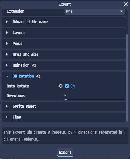 Auto rotate