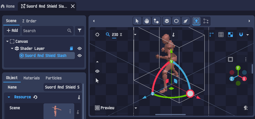 Resize model